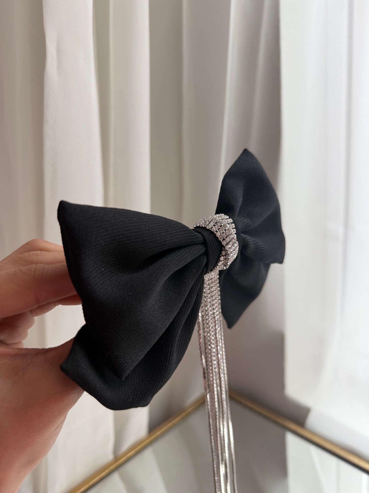 Classy Black Hair bow