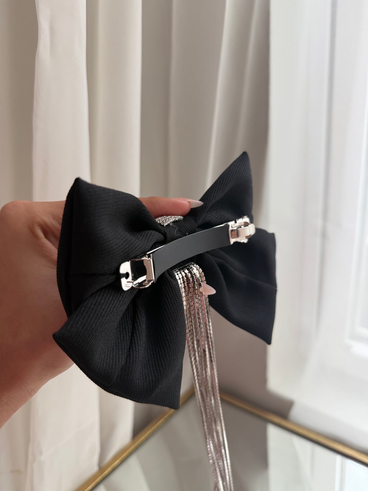 Classy Black Hair bow