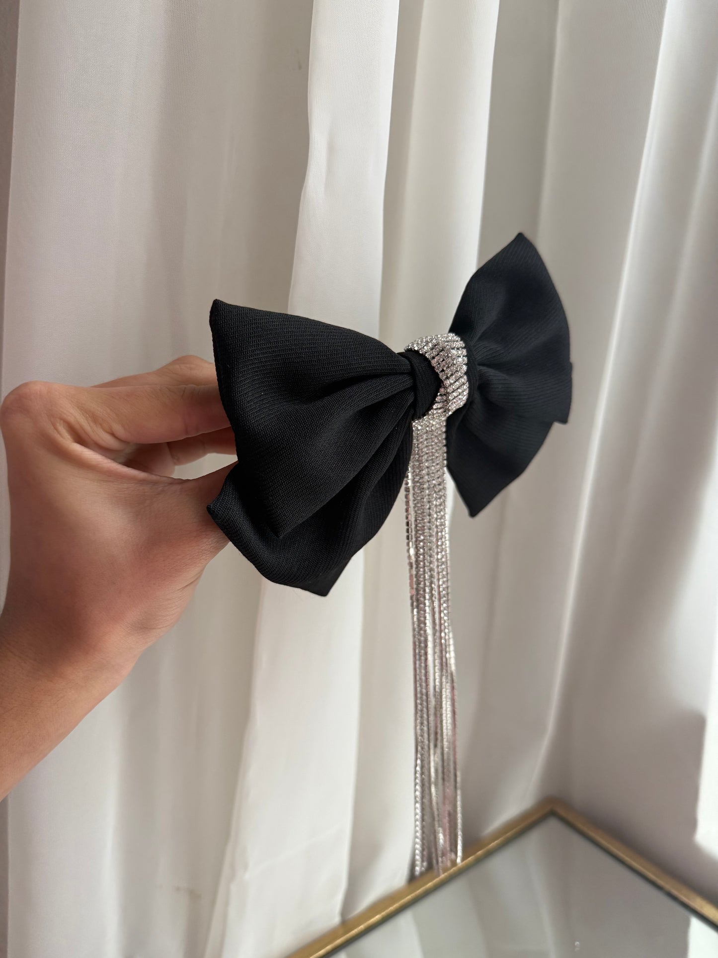 Classy Black Hair bow