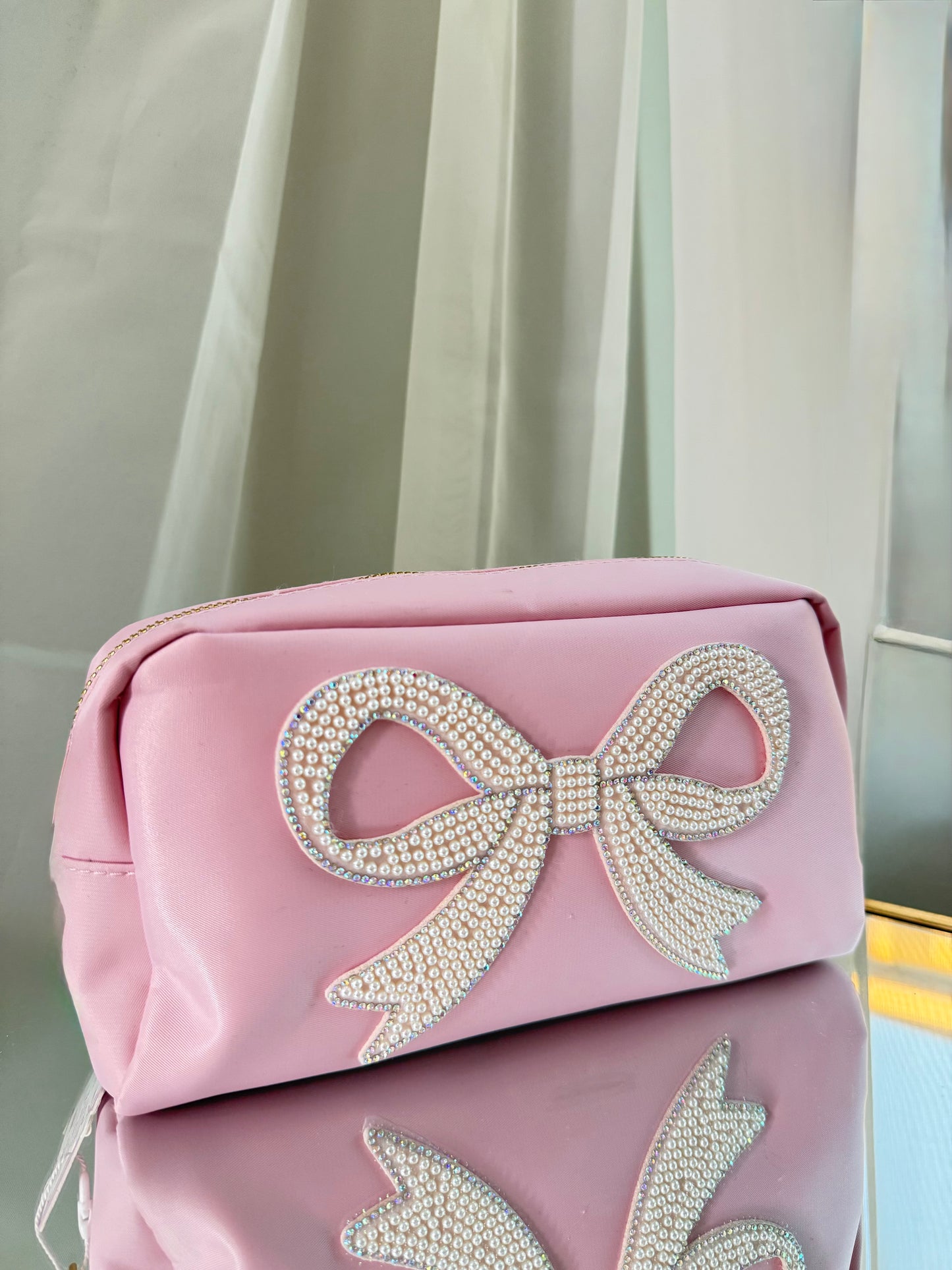 Pink Pearl Pouch